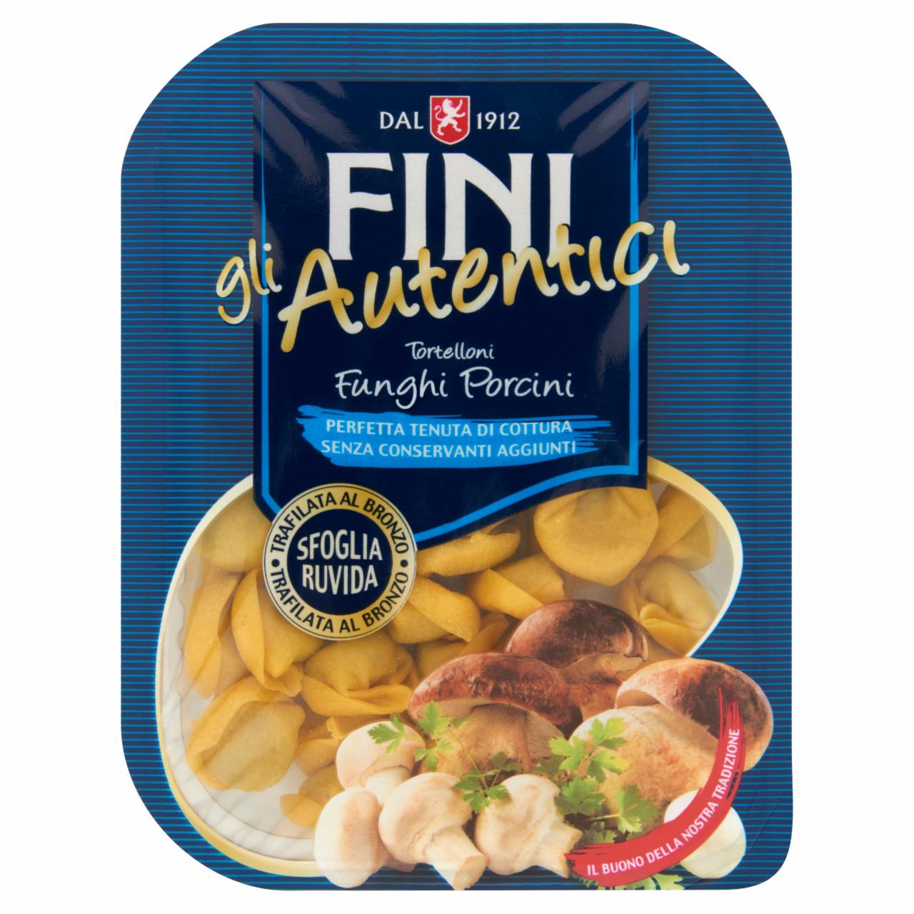 Képek - Fini gli Autentici Tortelloni gombával töltött tojásos tészta 250 g