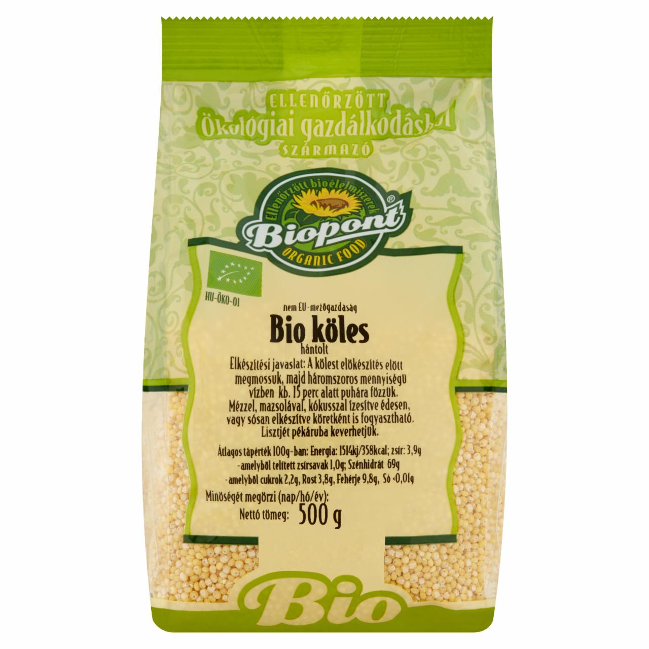 Képek - Biopont BIO hántolt köles 500 g