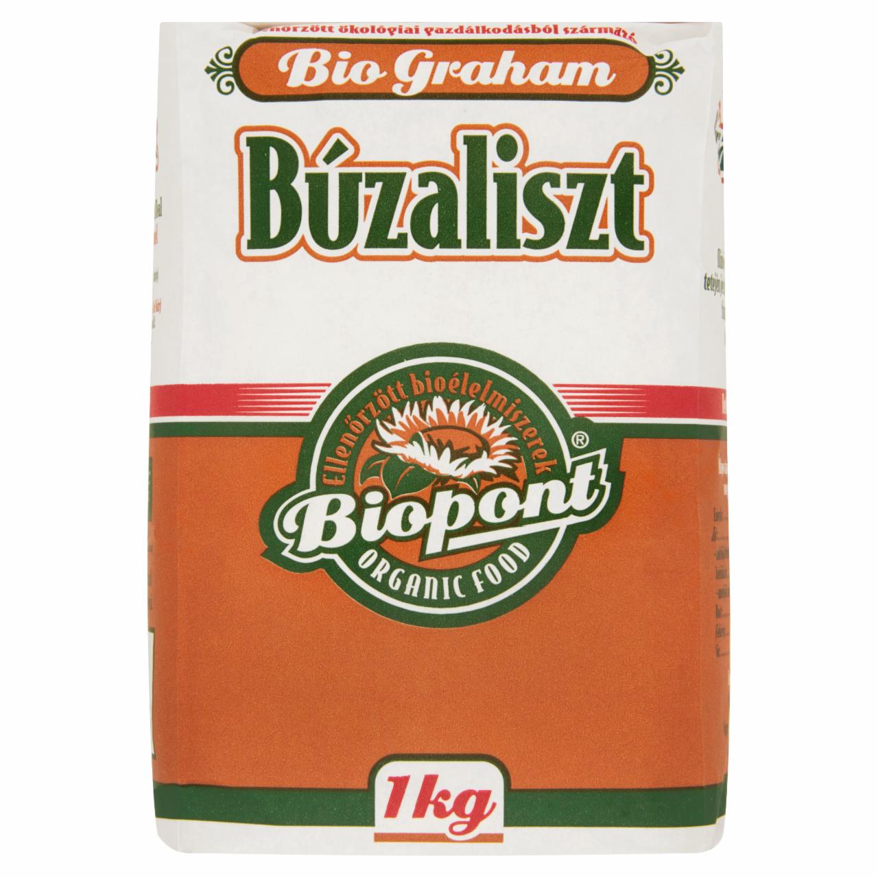 Képek - Biopont BIO graham búzaliszt 1000 g