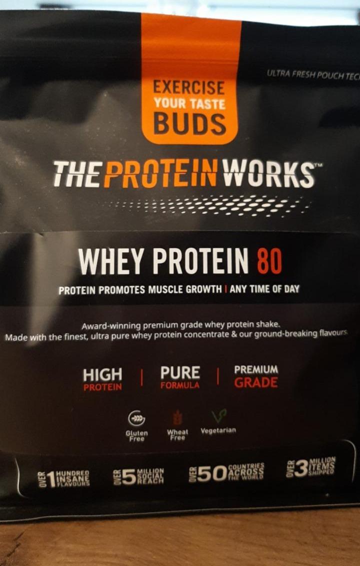 Képek - The Protein Works whey protein 80 Banana Smooth