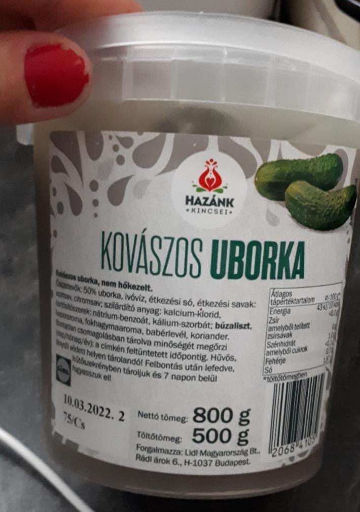 Képek - Kovászos uborka Hazánk kincsei