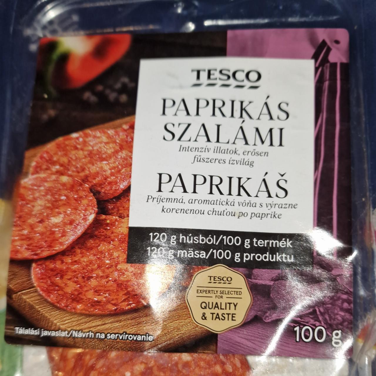 Képek - Paprikás szalámi Tesco