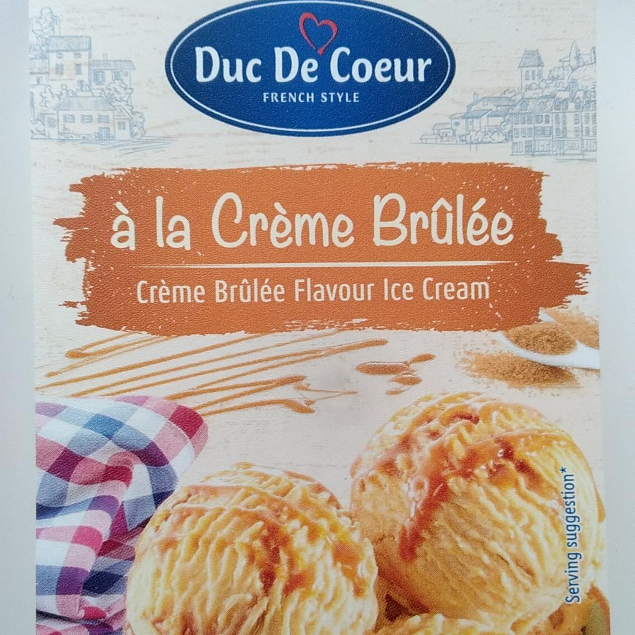 Képek - Crème brûlée ízű jégkrém Duc De Coeur