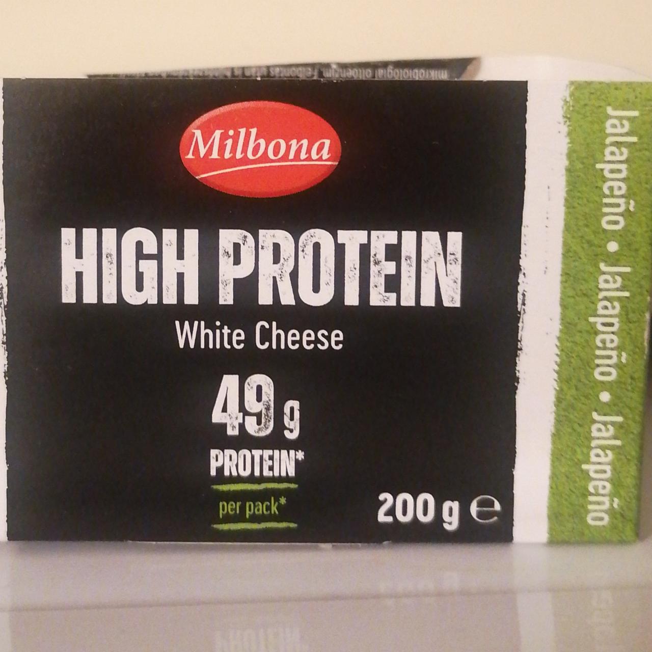 Képek - High protein White cheese Jalapeňo Milbona