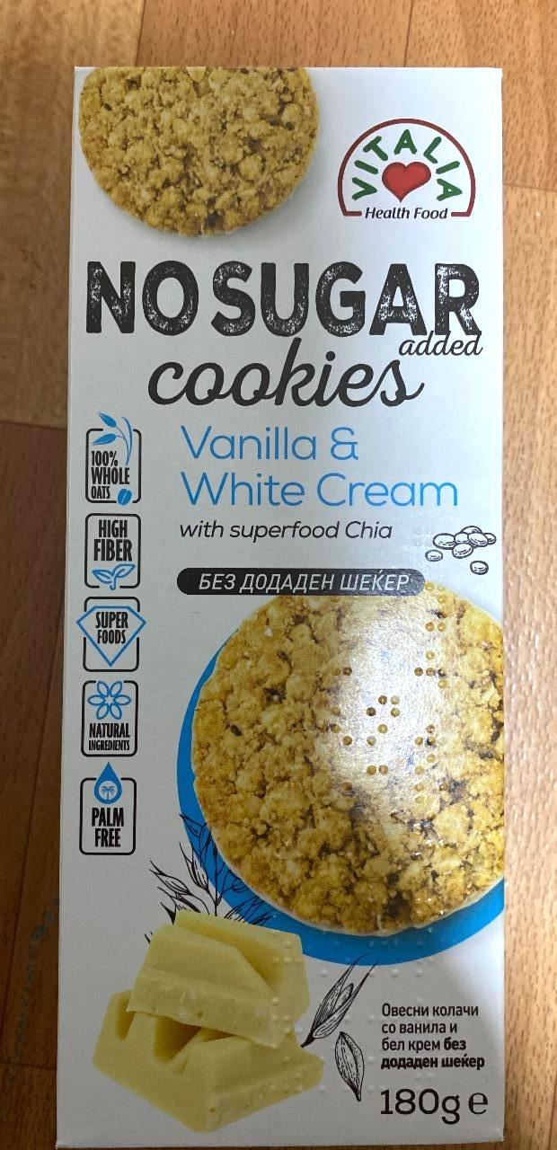 Képek - No sugar cookies Vanilla & White cream Vitalia