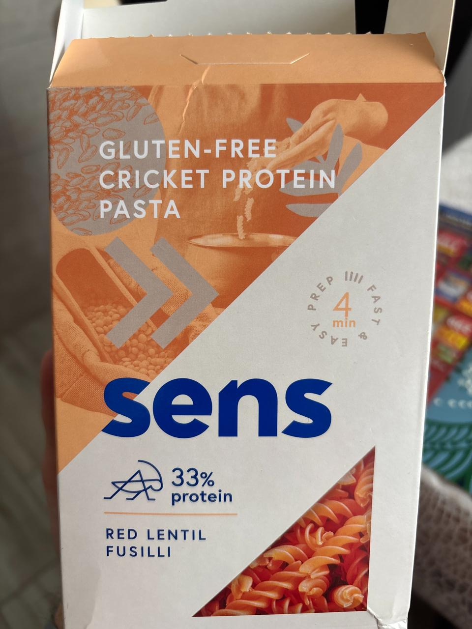 Képek - Red lentil fusilli Sens