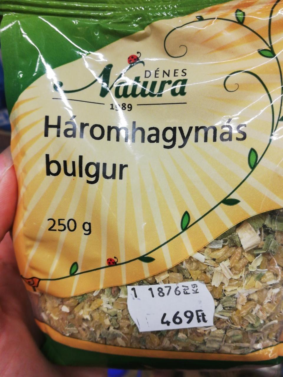 Képek - Háromhagymás bulgur Dénes Natura