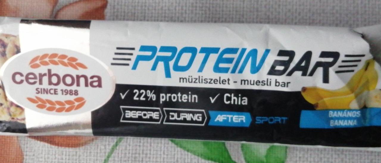 Képek - Banános proteinszelet Cerbona