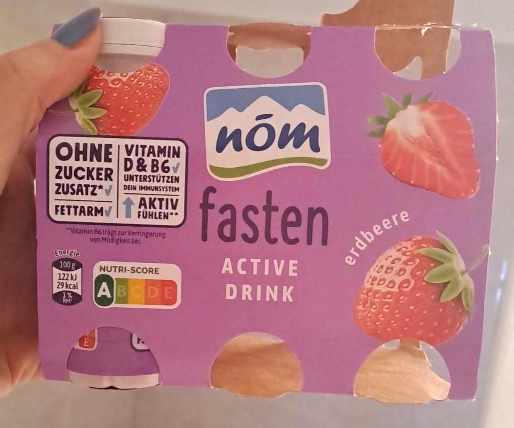 Képek - Fasten Active Drink joghurtital epervelővel, vitaminokkal és édesitőszerekkel 6 x 100 g (600 g)