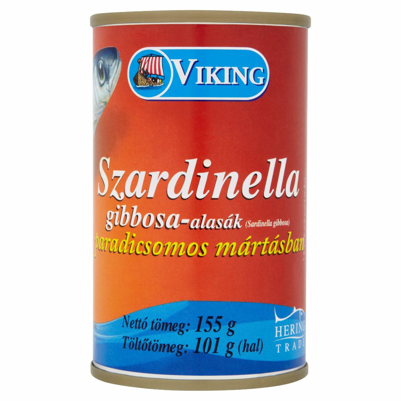 Képek - Viking szardinella paradicsomos mártásban 155 g