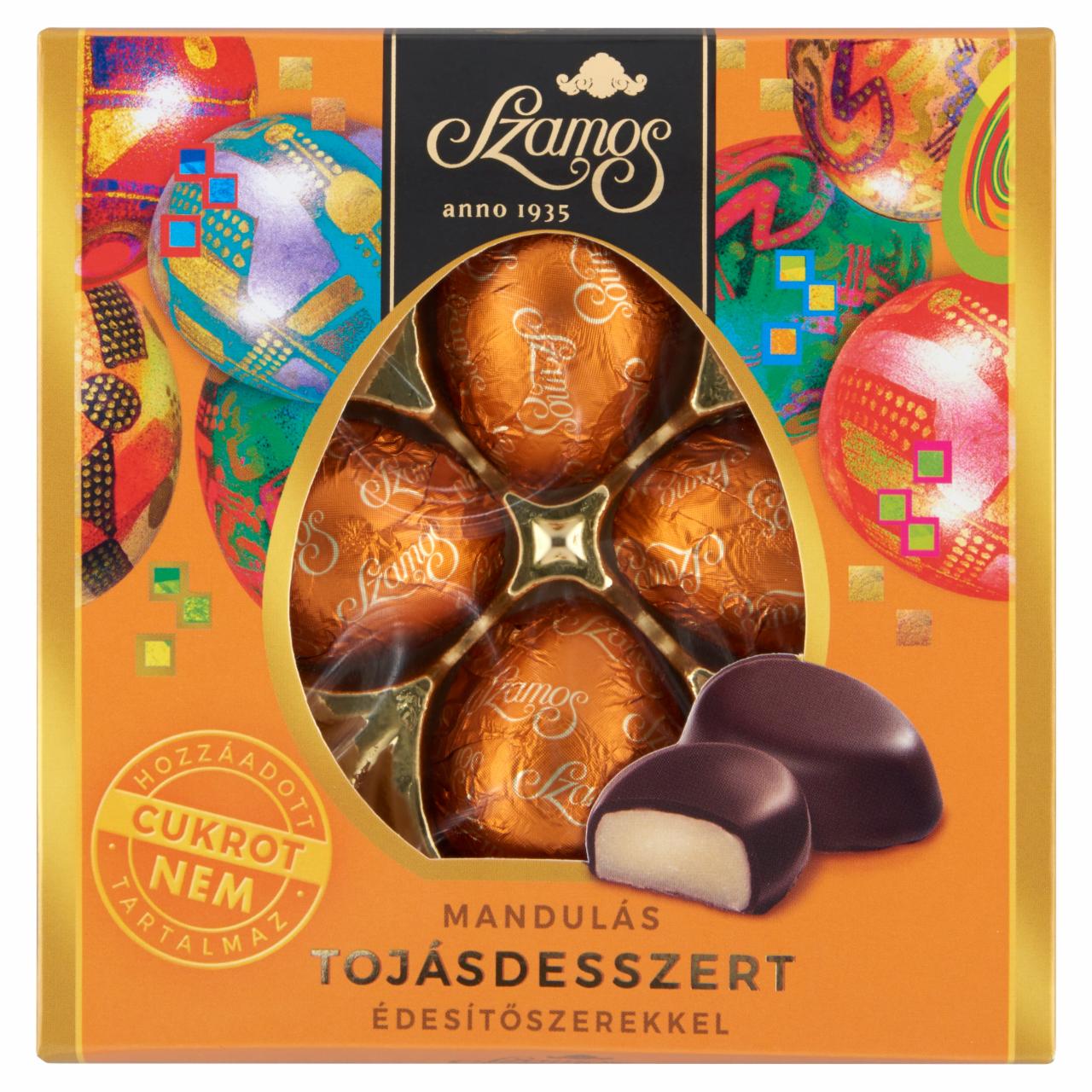 Képek - Szamos mandulás tojásdesszert édesítőszerekkel 4 db 52 g