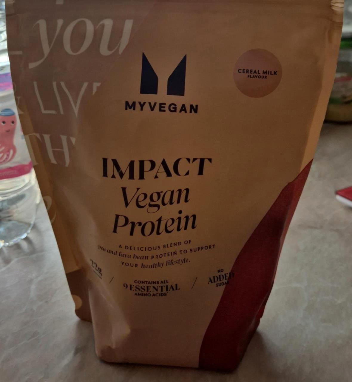 Képek - Impact vegan protein Cereal milk MyProtein