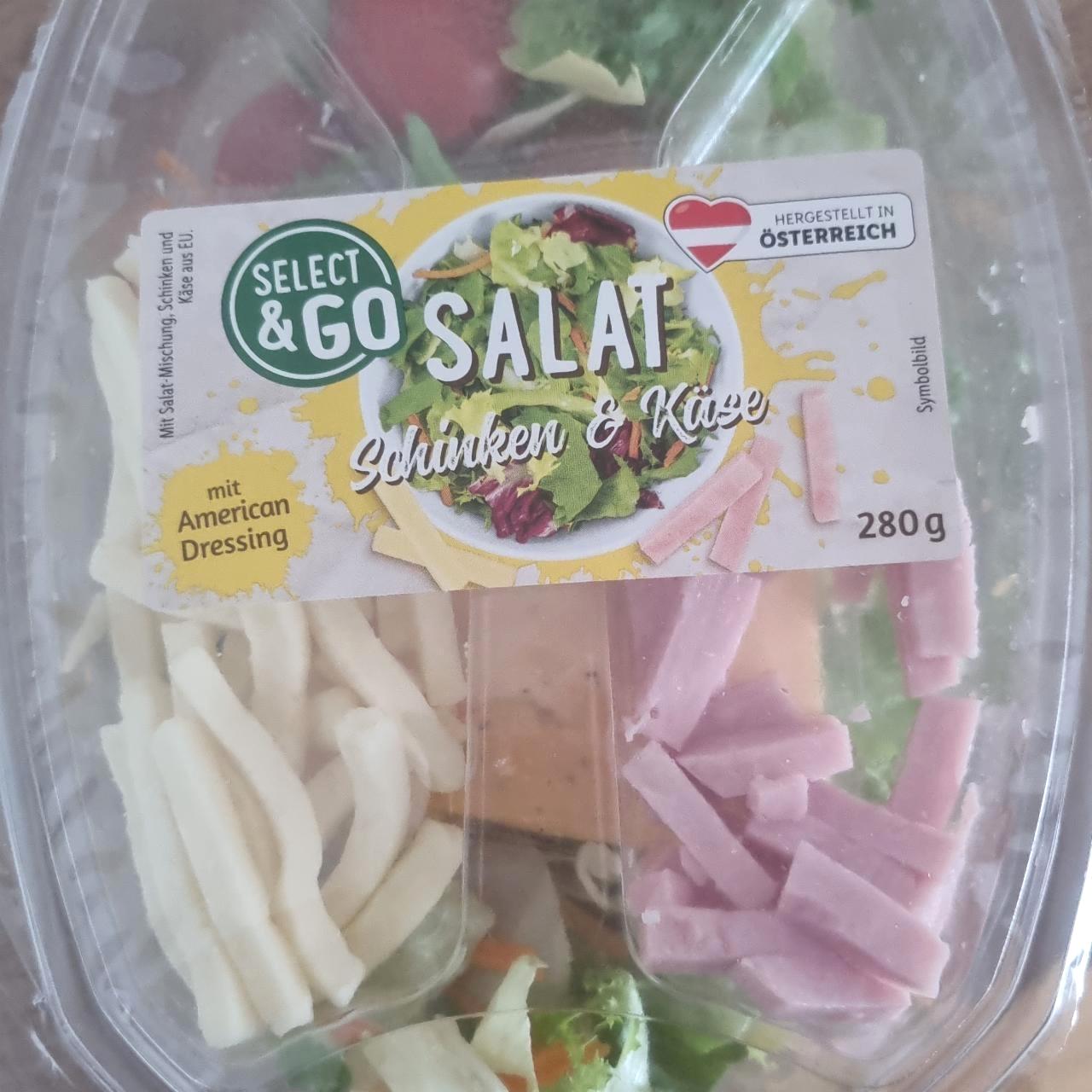 Képek - Salat Schinken & Käse Select & Go