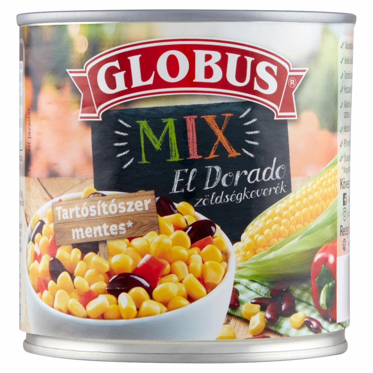 Képek - Globus Mix El Dorado zöldségkeverék 300 g 