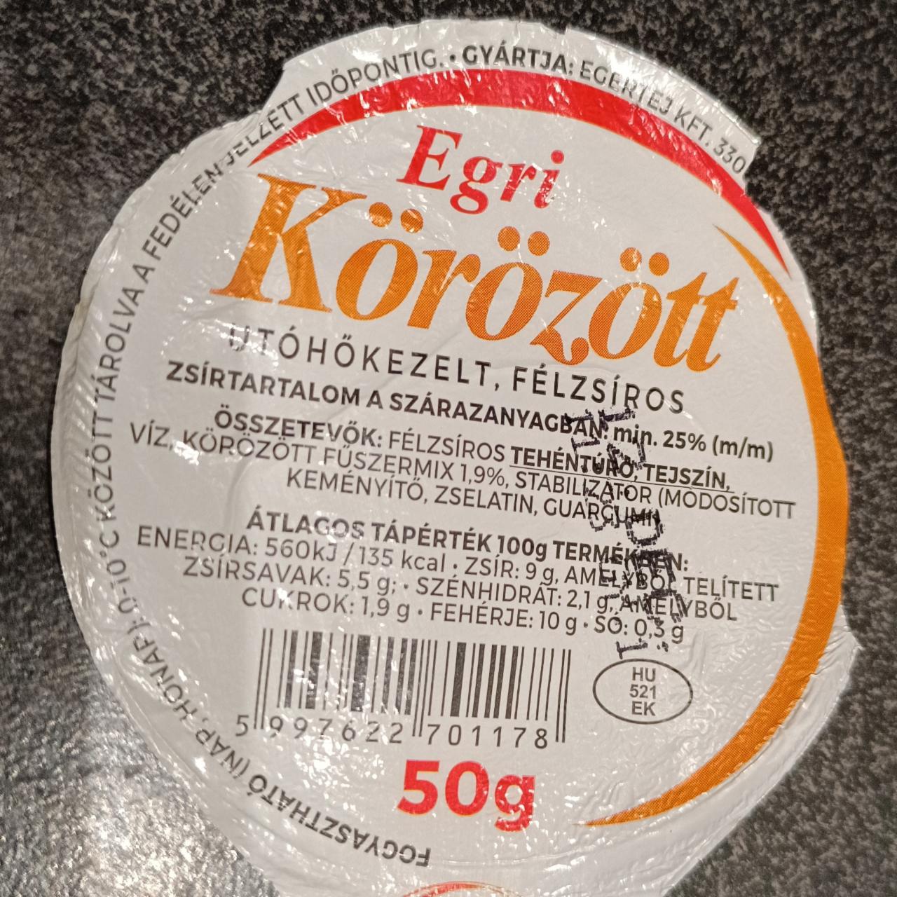 Képek - Körözött Egri