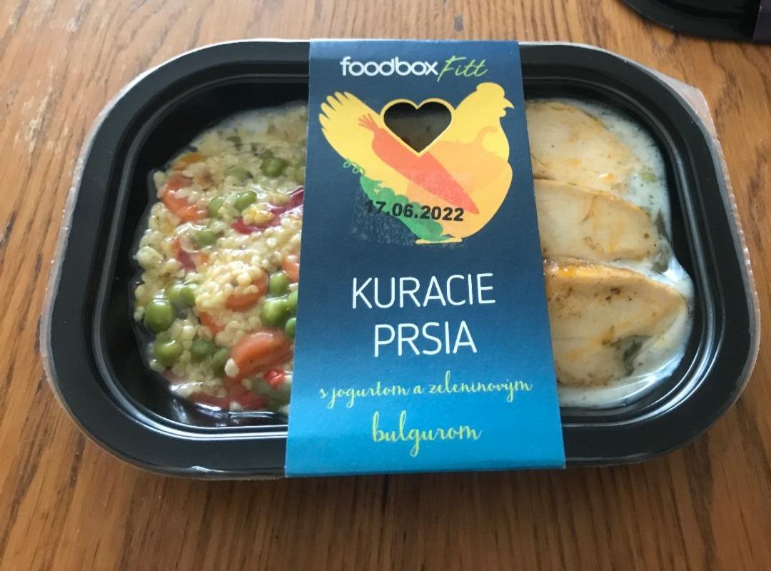 Képek - Görög joghurtos csirkemell zöldséges bulgurral Foodbox Fitt