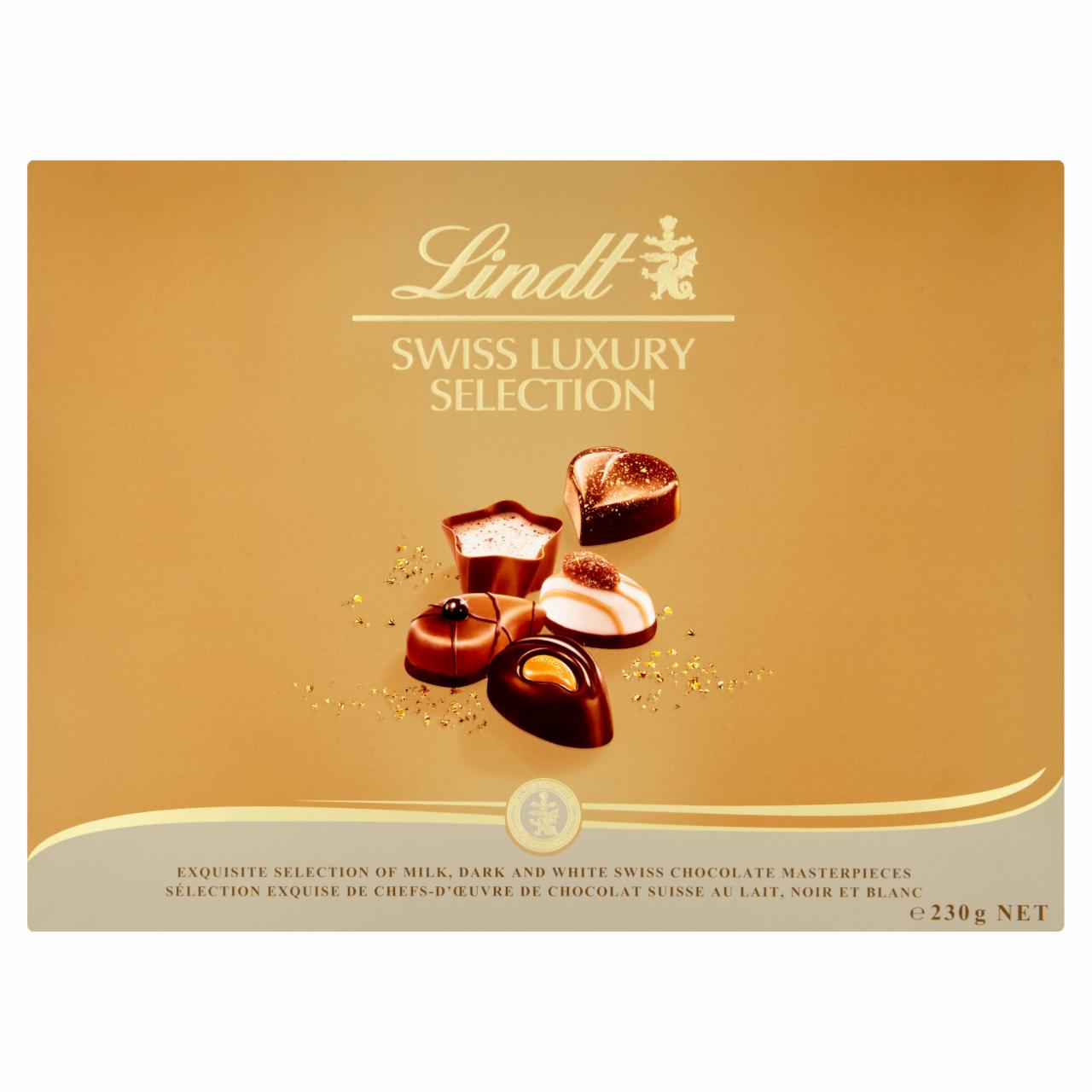 Képek - Lindt Swiss Luxury Selection töltött csokibonbon kollekció 230 g