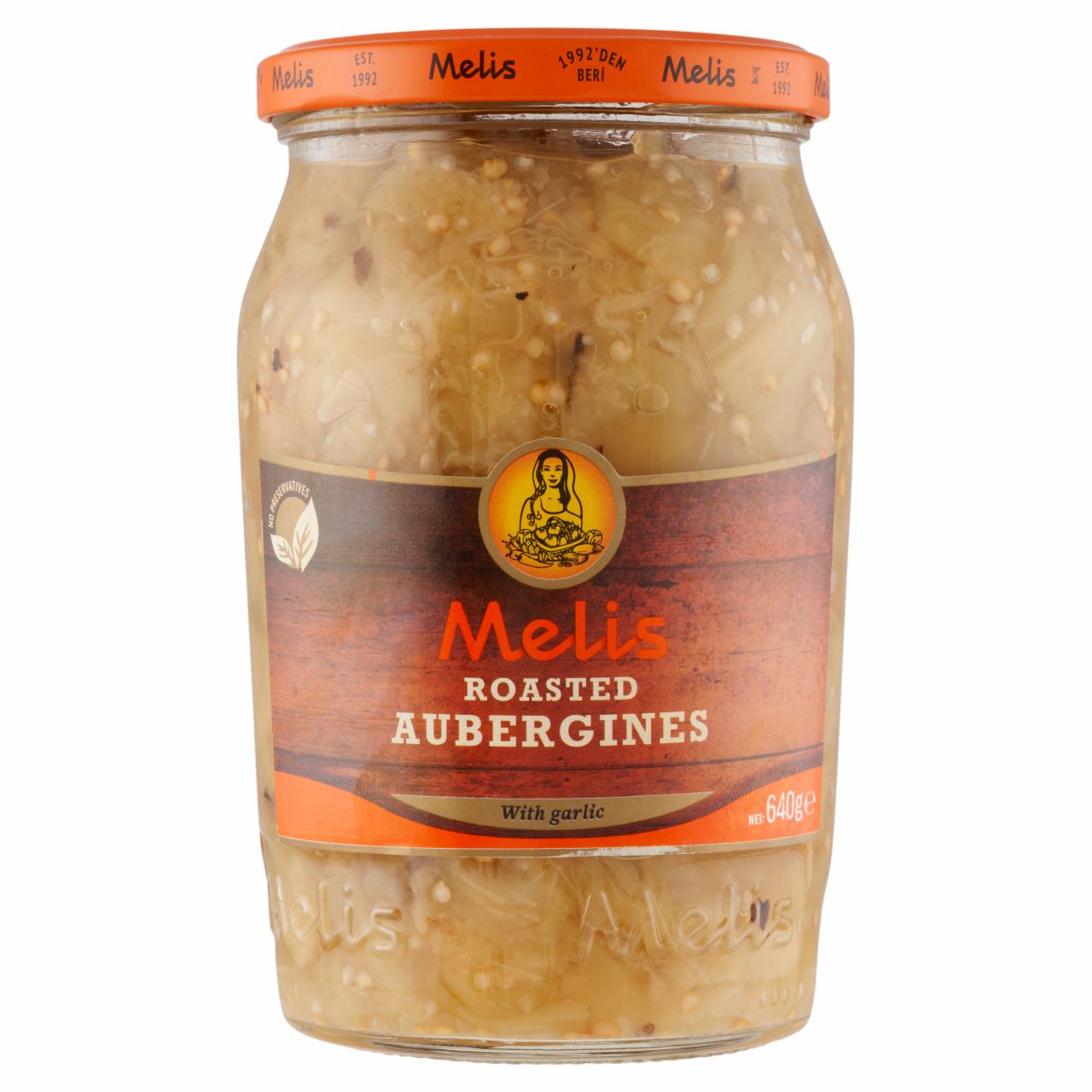 Képek - Melis grillezett padlizsándarabok fokhagymával 640 g 