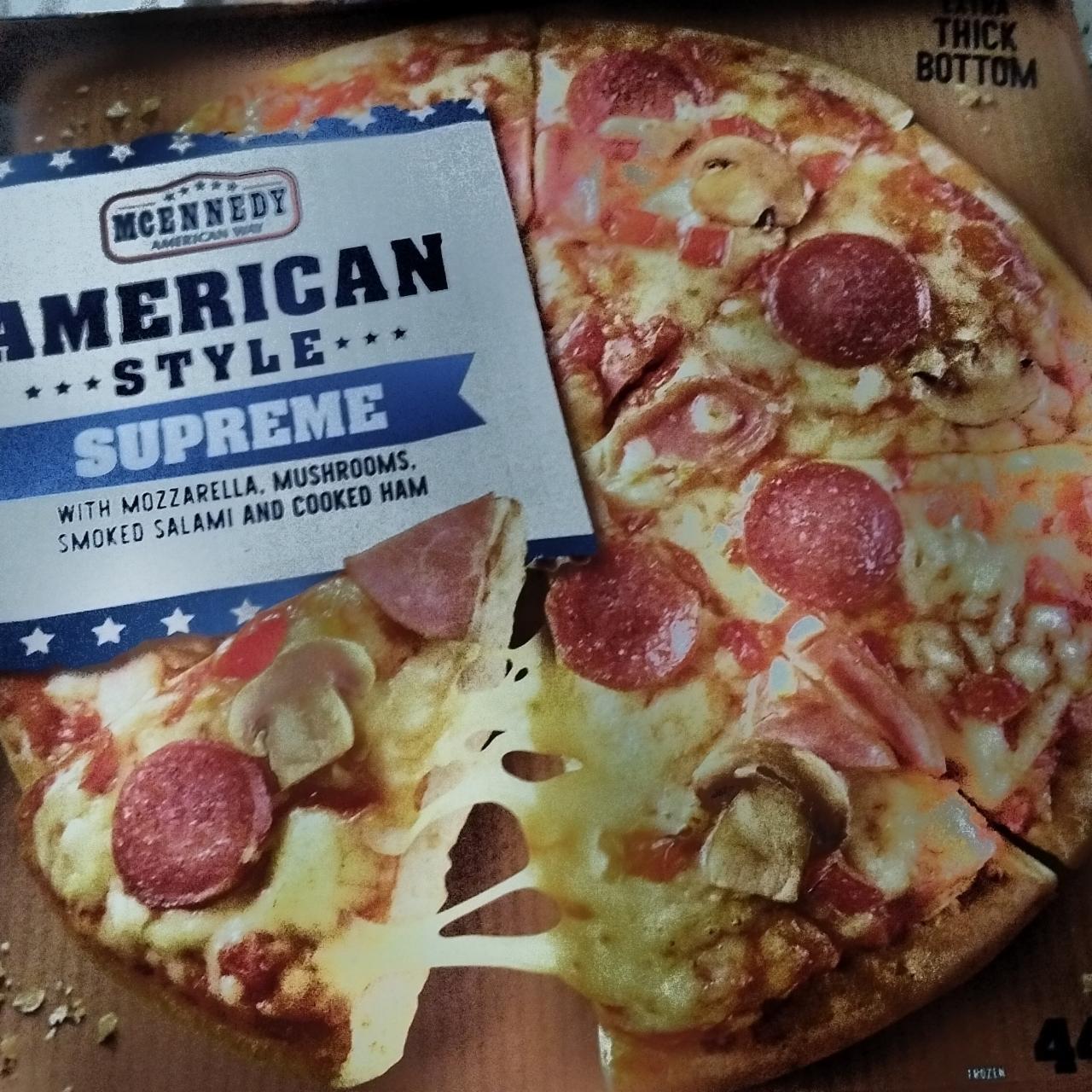 Képek - American style Supreme pizza Mcennedy American way
