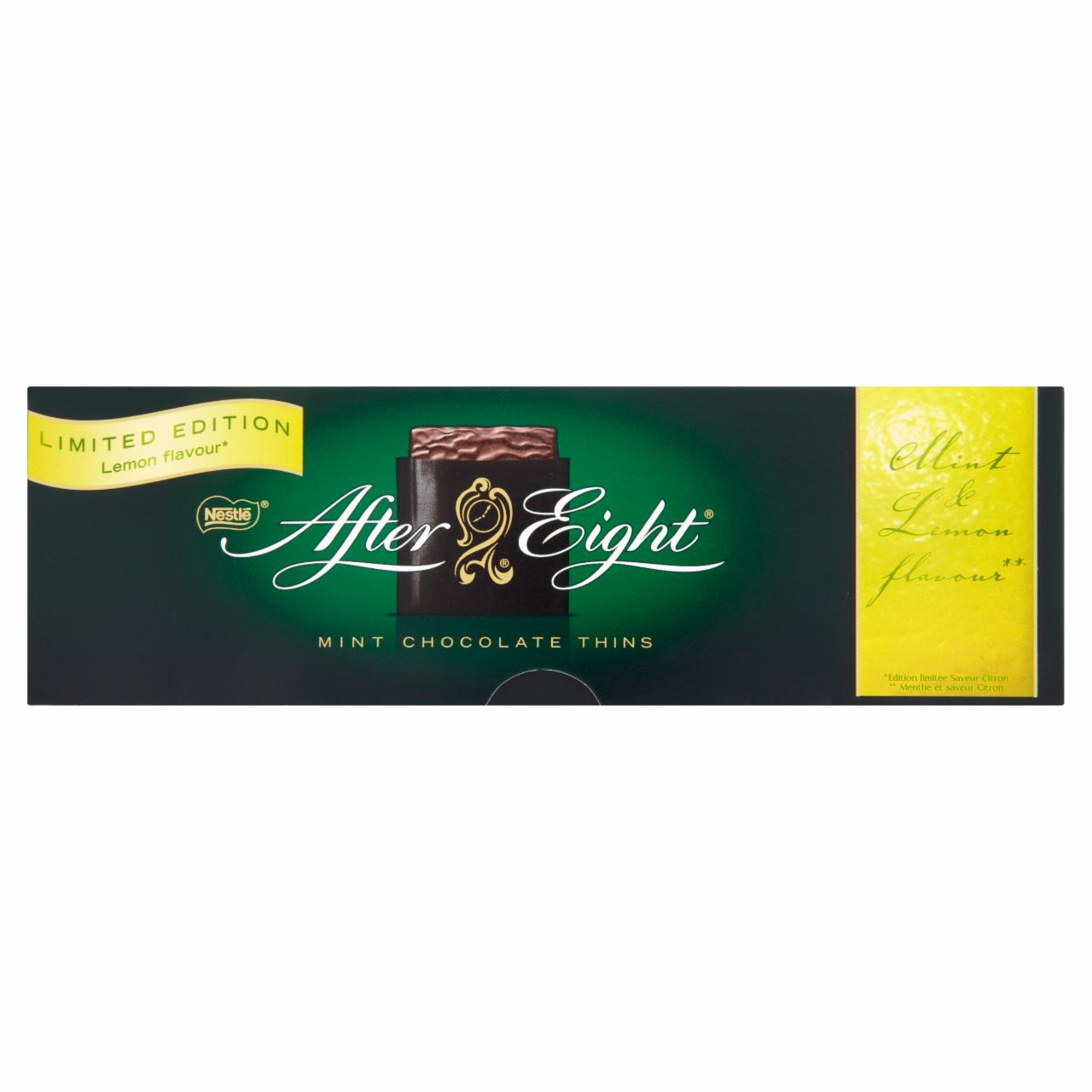 Képek - Nestlé After Eight étcsokoládé lapocskák mentol- és citromízű töltelékkel 300 g