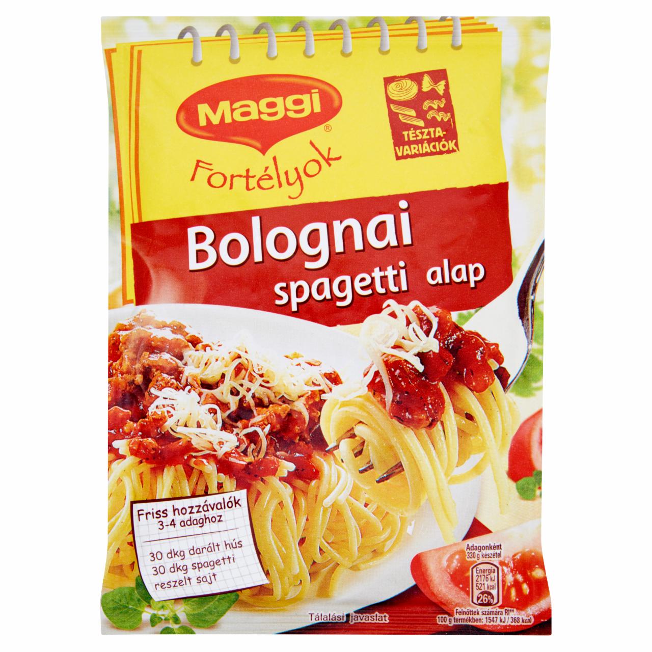 Képek - Maggi Fortélyok Bolognai spagetti alap 60 g