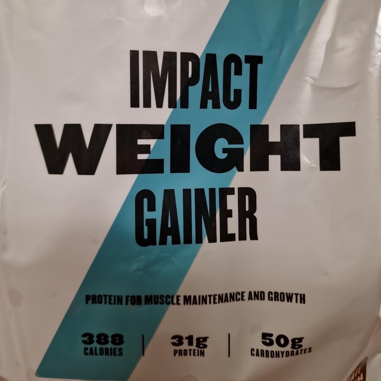 Képek - Impact weight gainer MyProtein