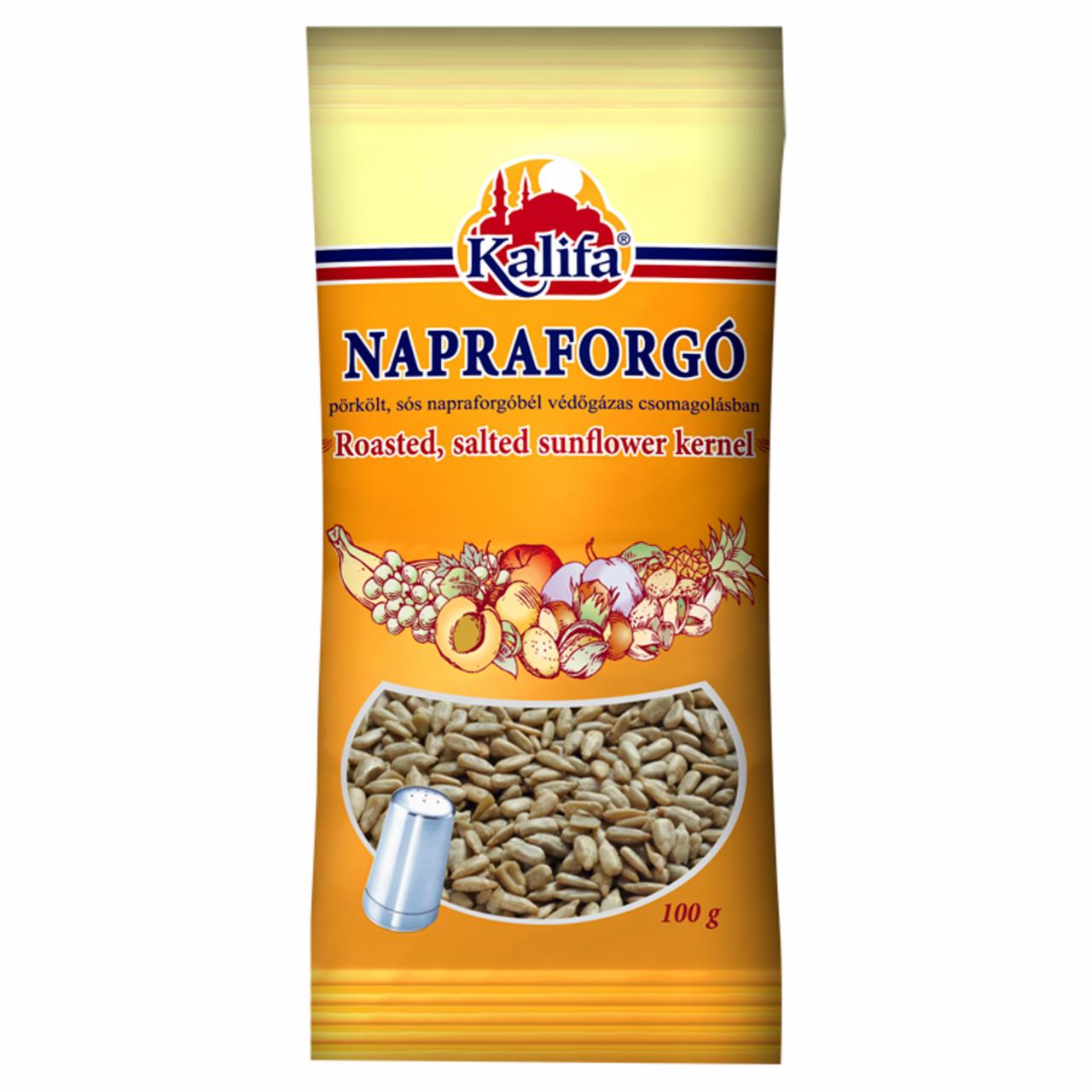 Képek - Kalifa hántolt, sós, pörkölt napraforgómag 100 g