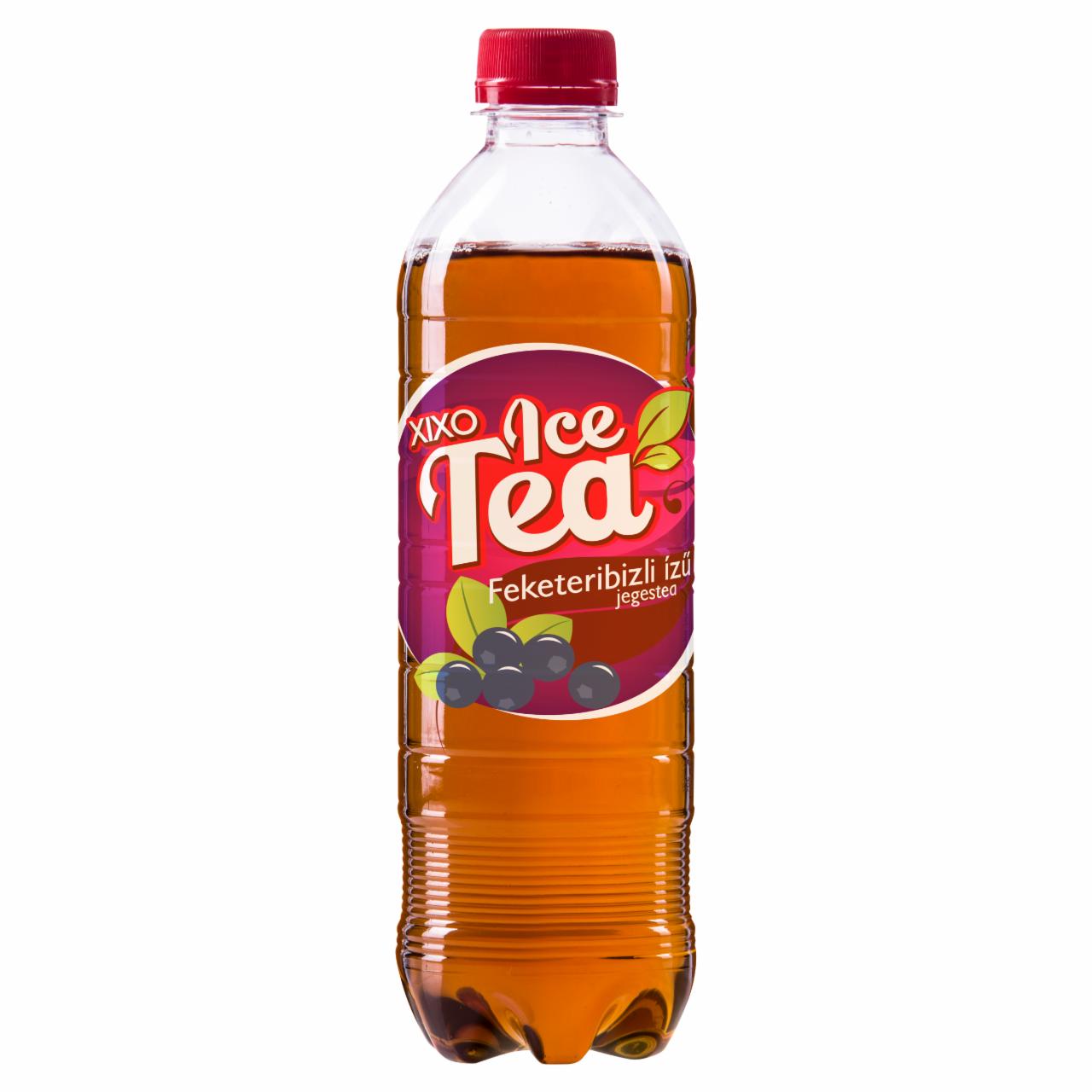 Képek - Xixo Ice Tea feketeribizli ízű jegestea 0,5 l