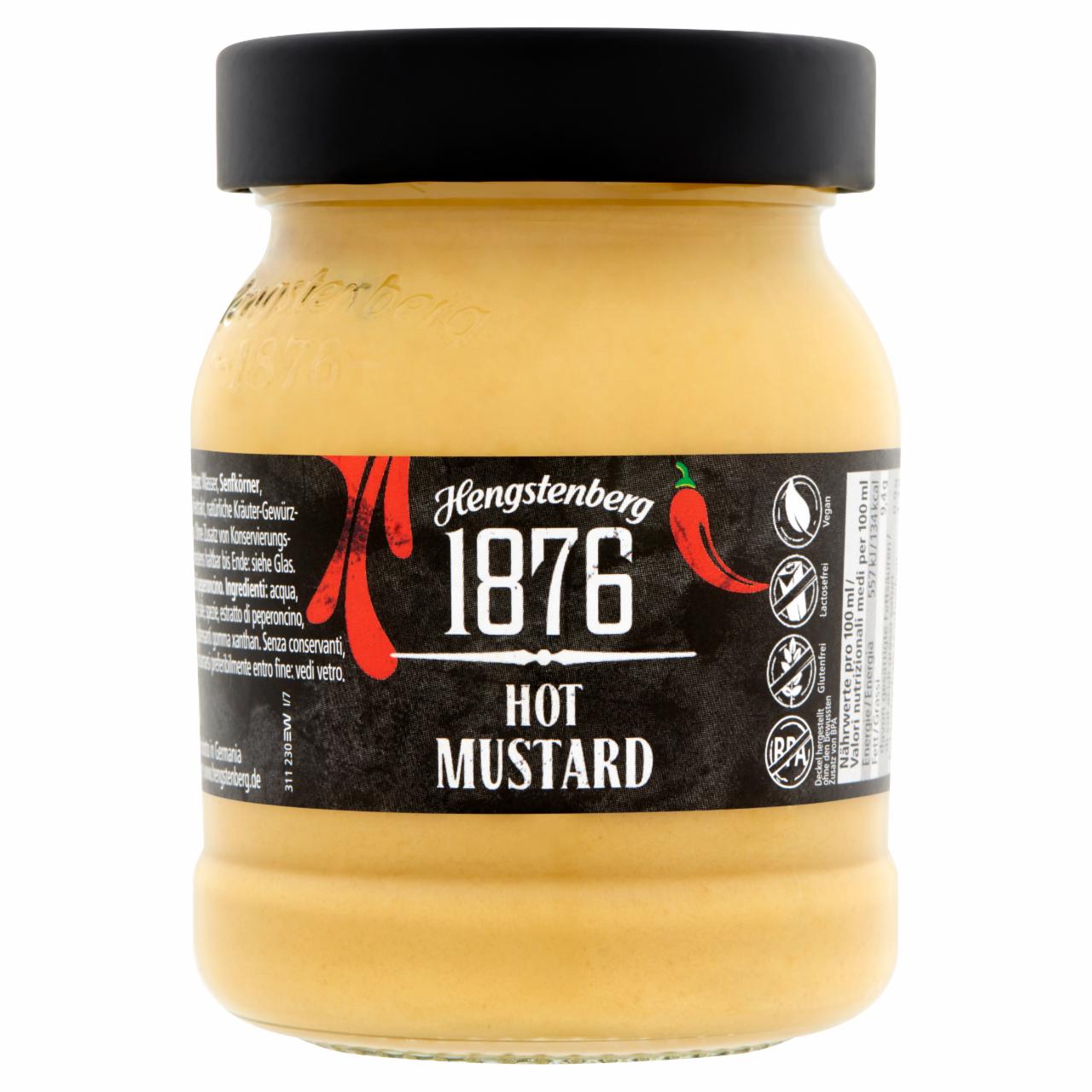 Képek - Hengstenberg csípős mustár 250 ml