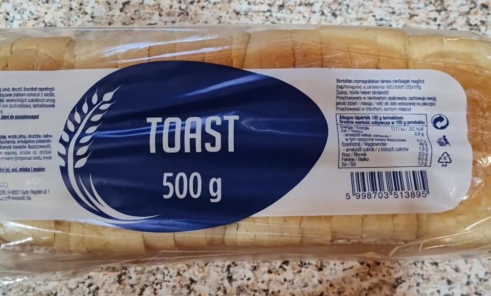 Képek - Toast kenyér Lidl