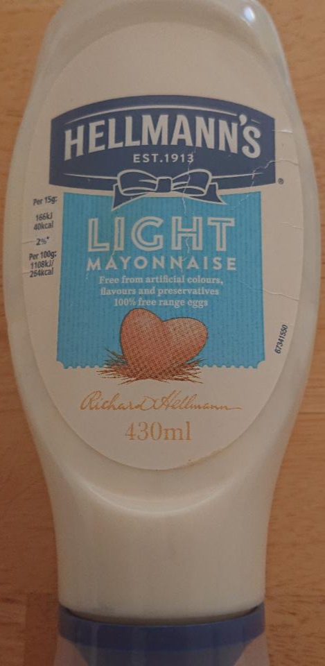 Képek - Hellmann's Light majonéz 432 g
