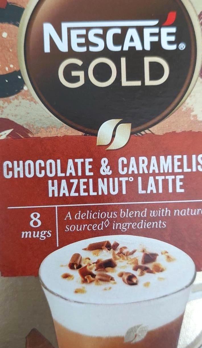 Képek - Chocolate & caramelised hazelnut latte Nescafé Gold