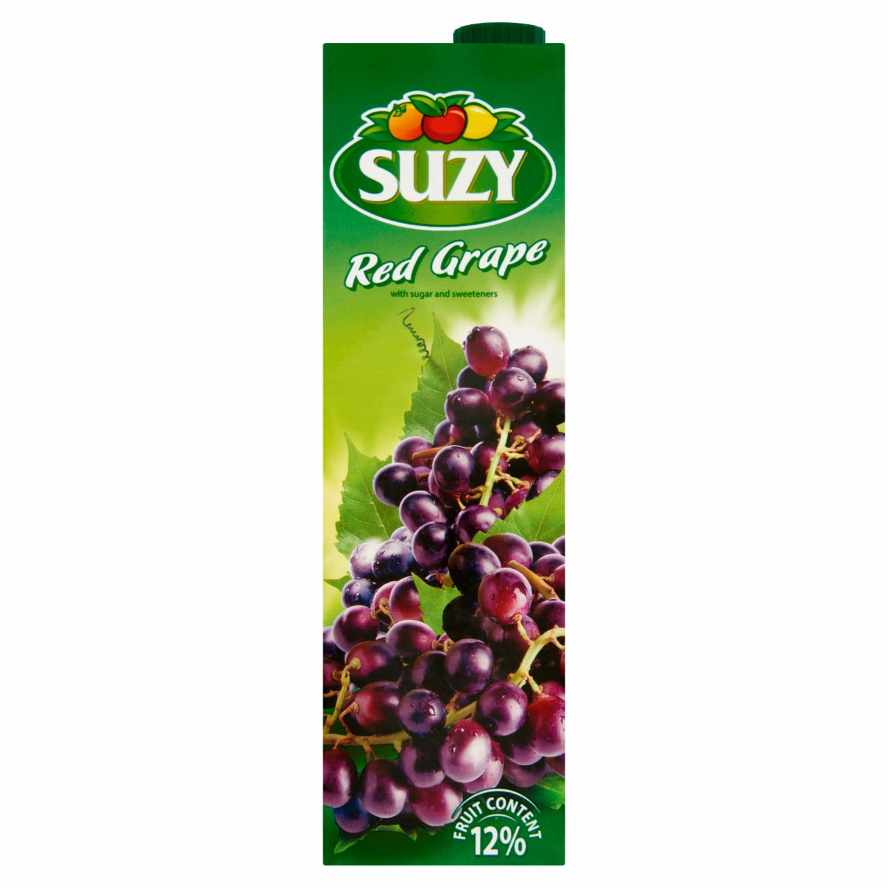 Képek - Suzy szűrt kék szőlő ital cukorral és édesítőszerekkel 1 l
