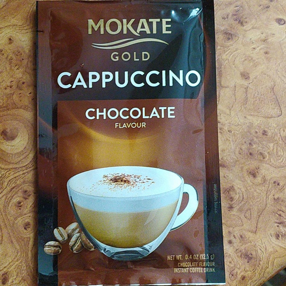 Képek - Gold Cappuccino instant kávéitalpor csokoládé ízesítéssel Mokate