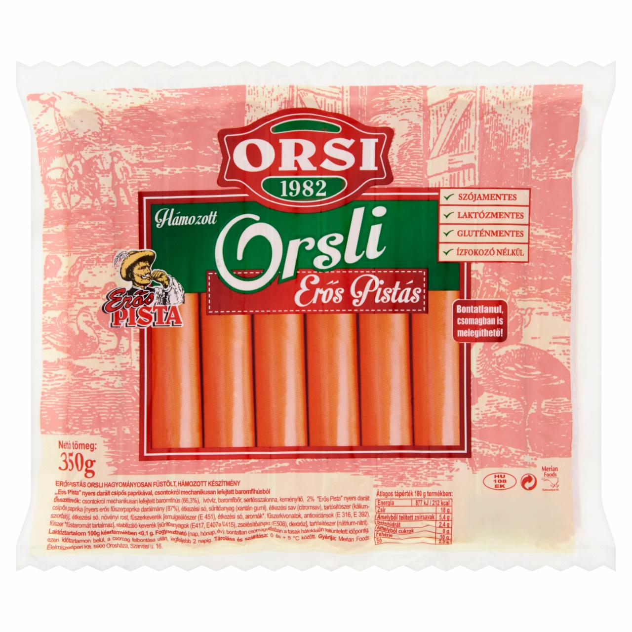 Képek - Orsi hámozott Erős Pistás orsli 350 g