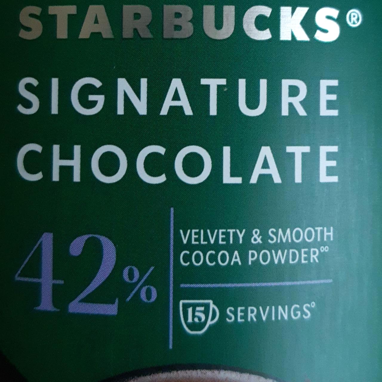 Képek - Signature chocolate Starbucks