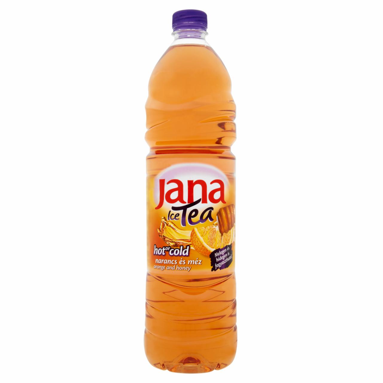 Képek - Jana Ice Tea szénsavmentes narancs- és mézízű üdítőital 1,5 l