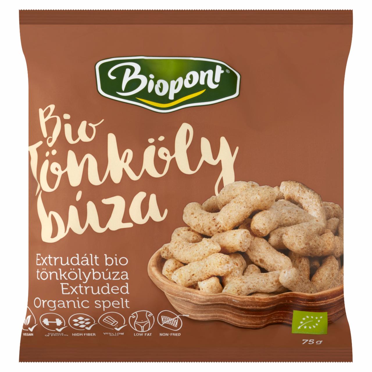 Képek - Biopont extrudált bio tönkölybúza 75 g