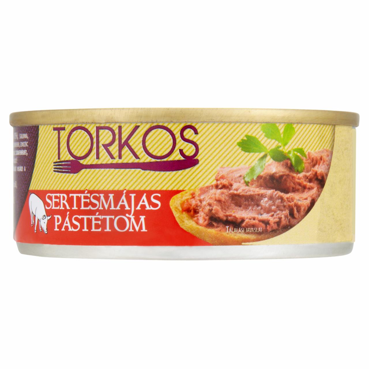 Képek - Torkos sertésmájas pástétom 100 g