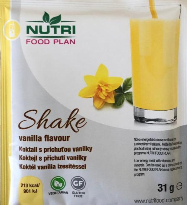 Képek - Vaníliás shake Nutri Food