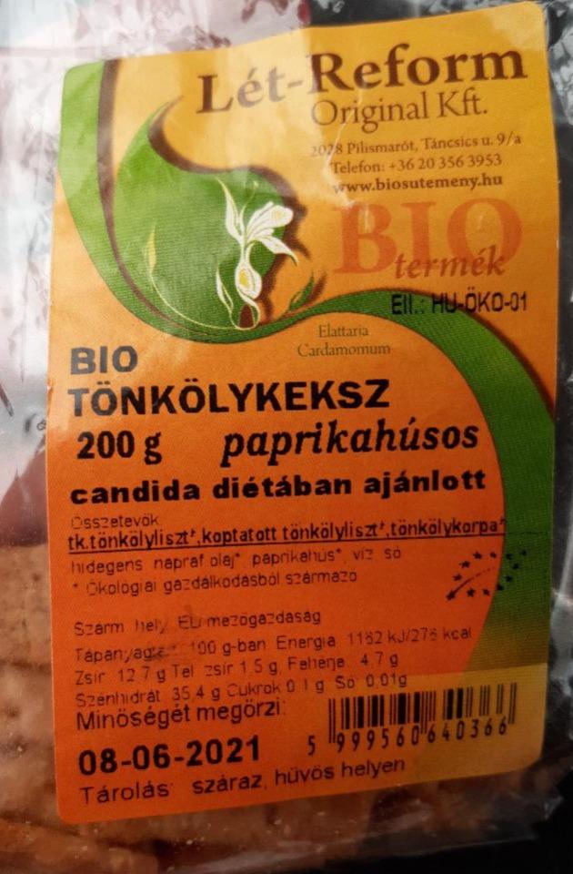 Képek - Bio tönkölykeksz paprikahúsos Lét-Reform