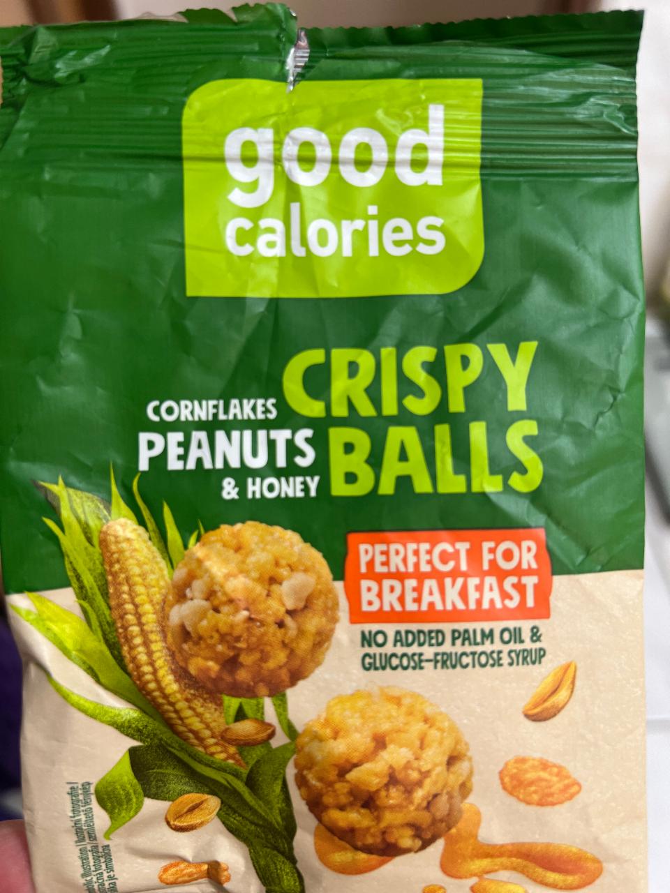 Képek - Good Calories snack golyók pirított földimogyoróval és mézzel 32 g