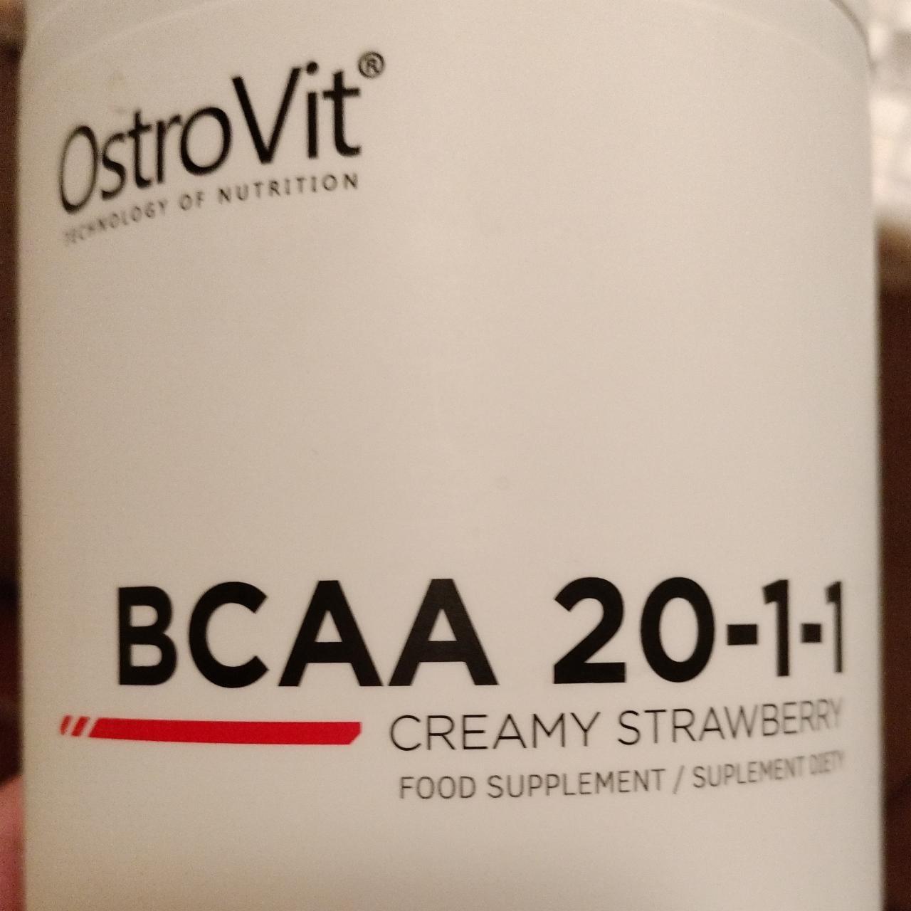 Képek - BCAA 20-1-1 Creamy strawberry OstroVit