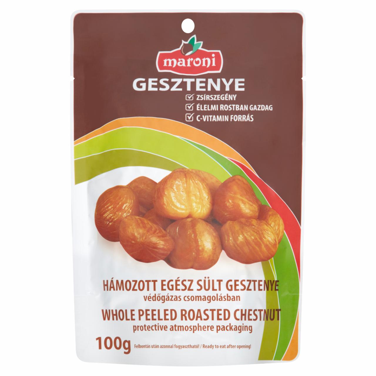 Képek - Maroni hámozott sült gesztenye 100 g