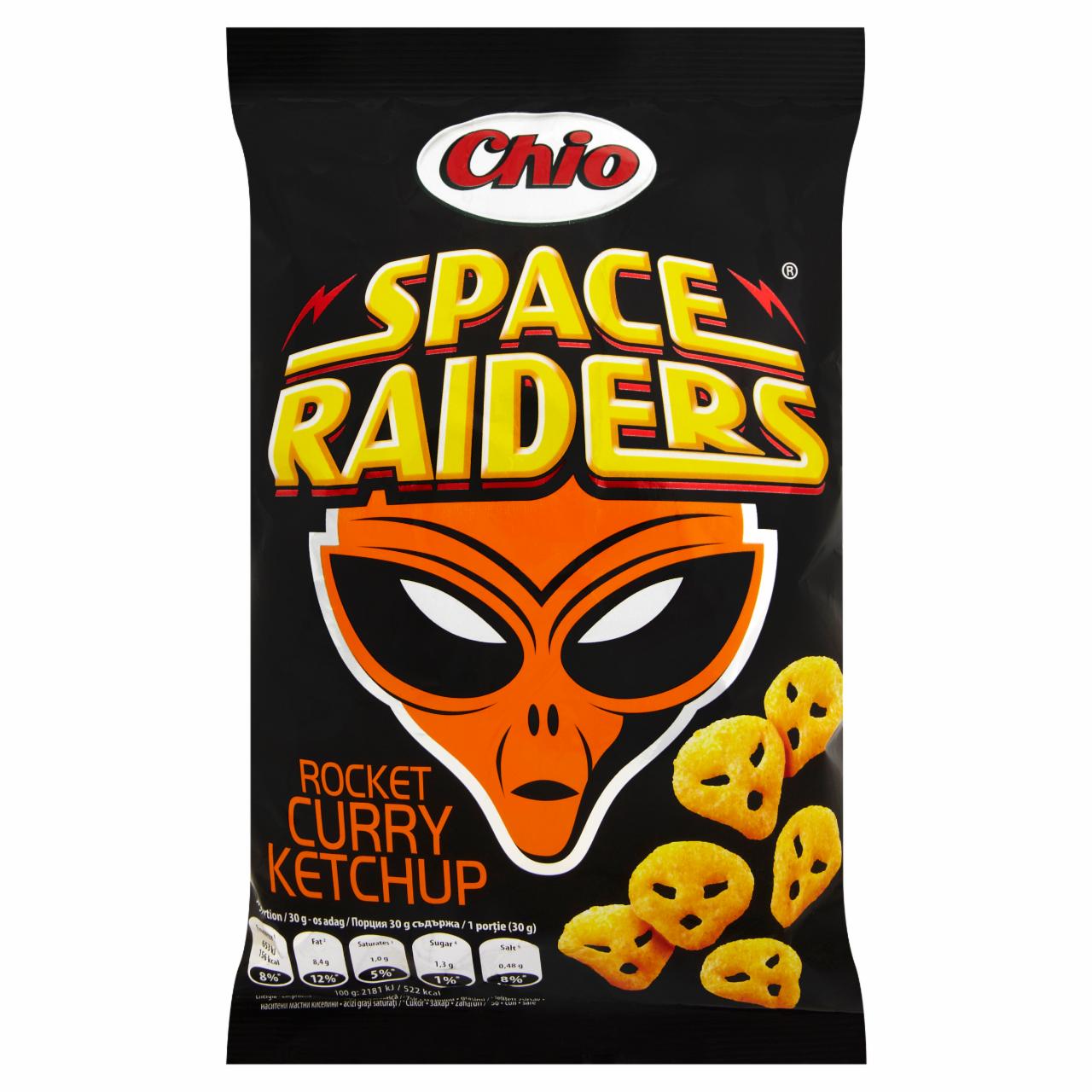 Képek - Chio Space Raiders curry ketchup ízű kukoricasnack 40 g