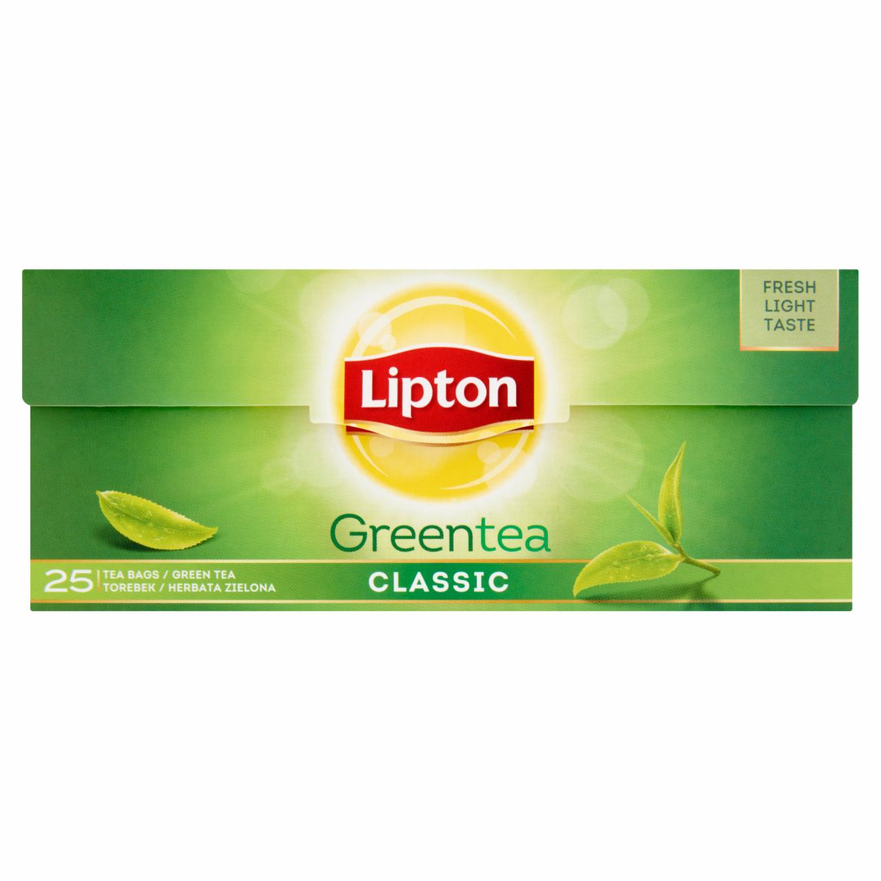 Képek - Lipton Green Tea Classic zöld tea 25 filter 32,5 g