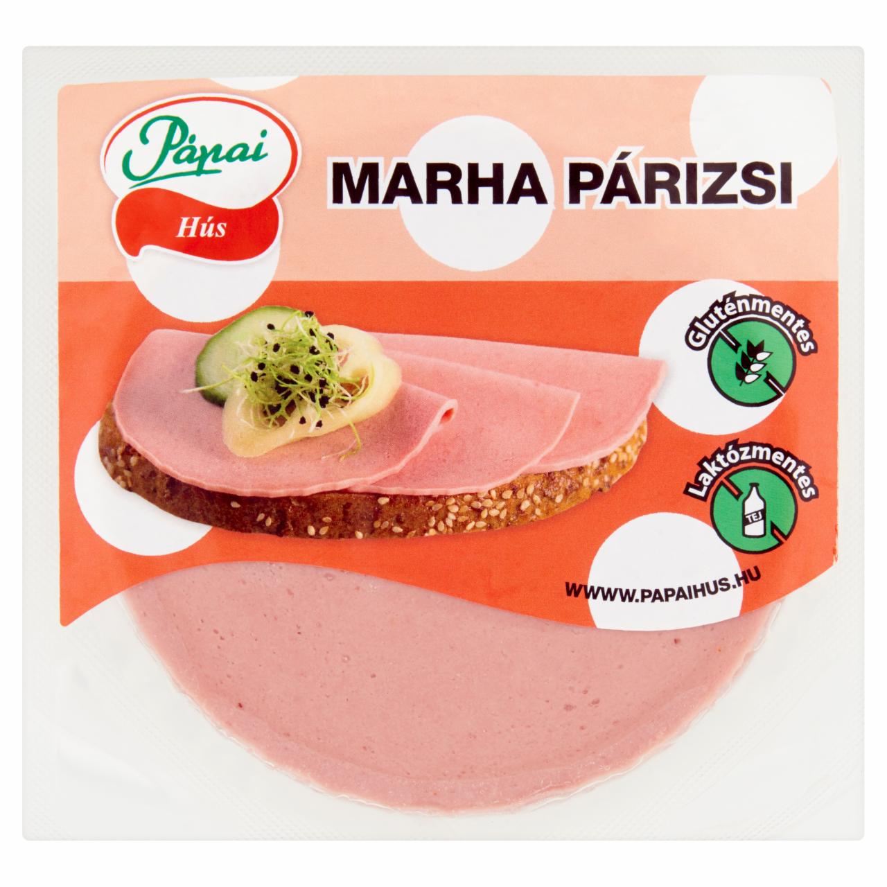 Képek - Szeletelt marha párizsi Pápai