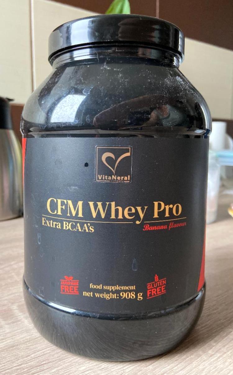 Képek - CFM Whey Pro Extra BCAA’s banana flavour VitaNeral