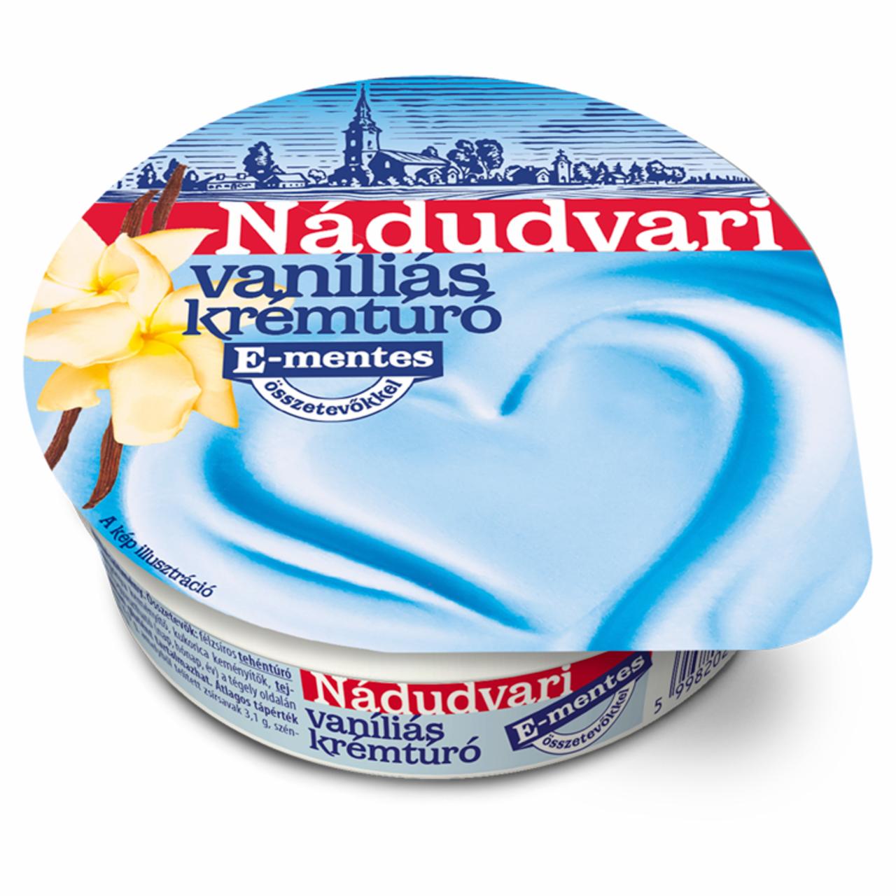 Képek - Nádudvari E-mentes vaníliás krémtúró 90 g