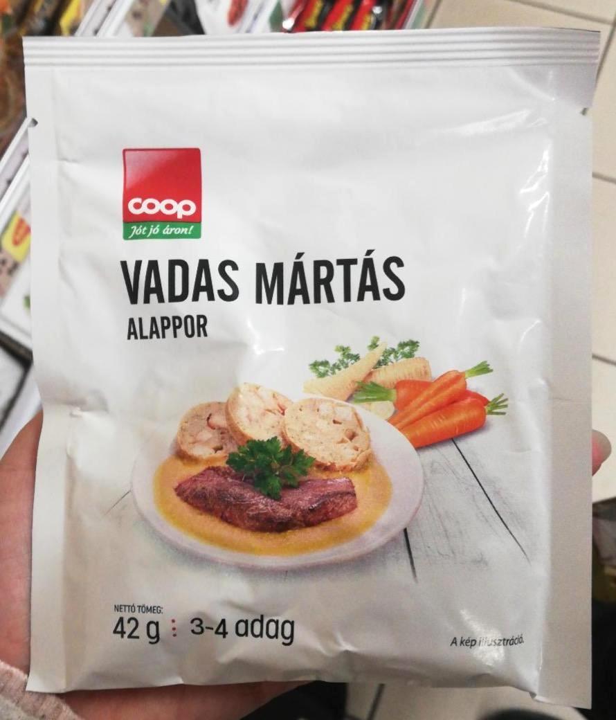 Képek - Vadas mártás alappor Coop